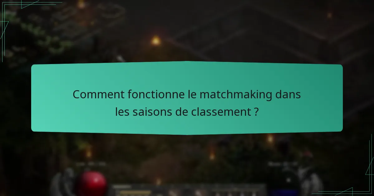 Comment les classements compétitifs sont-ils déterminés ?