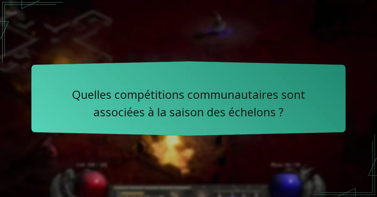 Quelles notifications en jeu les joueurs peuvent-ils attendre pendant la saison des échelons ?