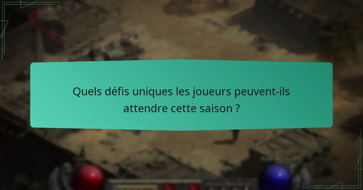 Comment cette saison se compare-t-elle aux saisons précédentes des Échelons ?