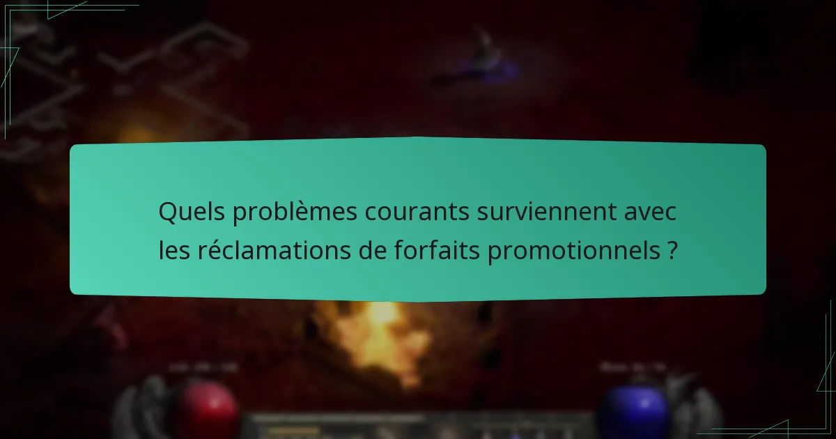 Comment puis-je contacter le support client pour les forfaits promotionnels ?